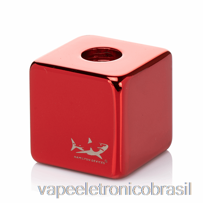 Vape Recarregável Hamilton Devices Cube 560mah Vaporizador Bateria Mod Vermelho